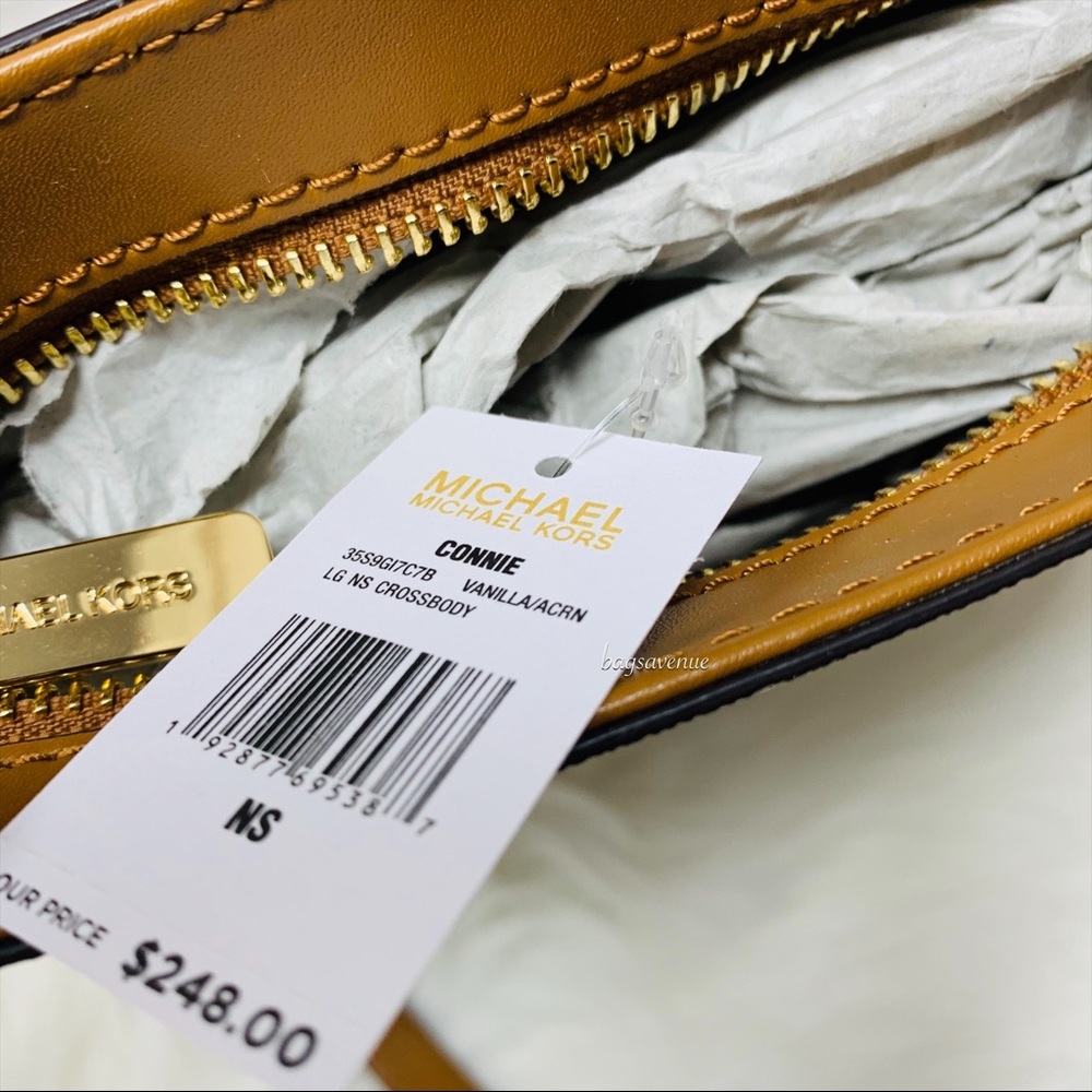 Large NS Crossbody michael kors Connie vanilla - Picture 6 of 8